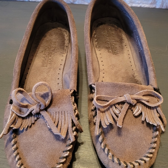 Shoes Gray Moccasins Poshmark